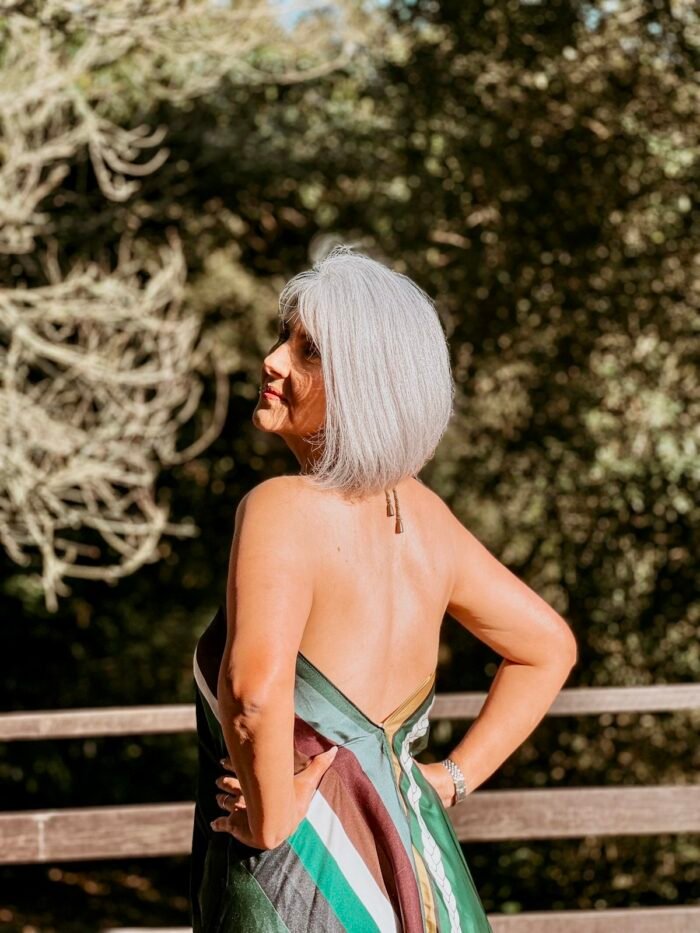 Verde Imperial Wrap Dress - Image 3