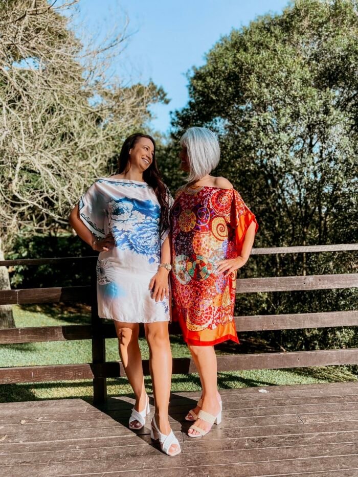 Flor de Inverno Kaftan Dress - Image 3