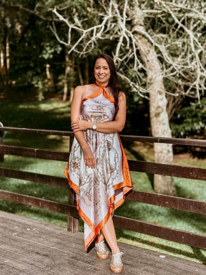 Seda Real Halter Dress