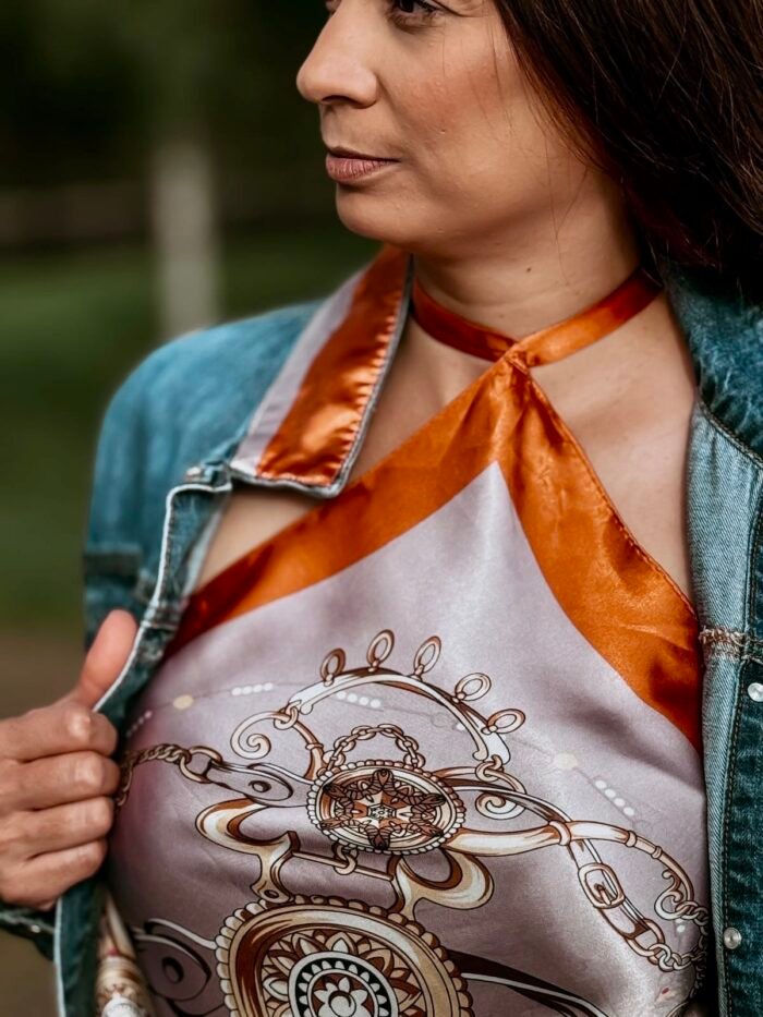 Versa Denim Jacket with Silk - Image 7