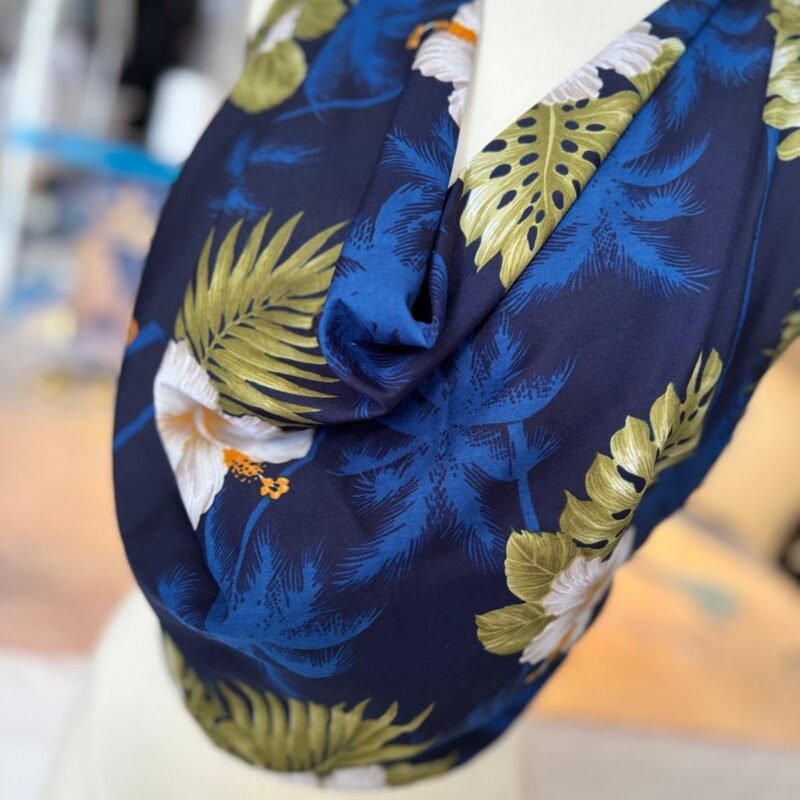 One-piece swimsuit in viscose