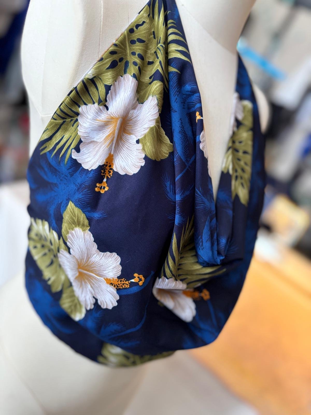 One-piece swimsuit in viscose - Image 2