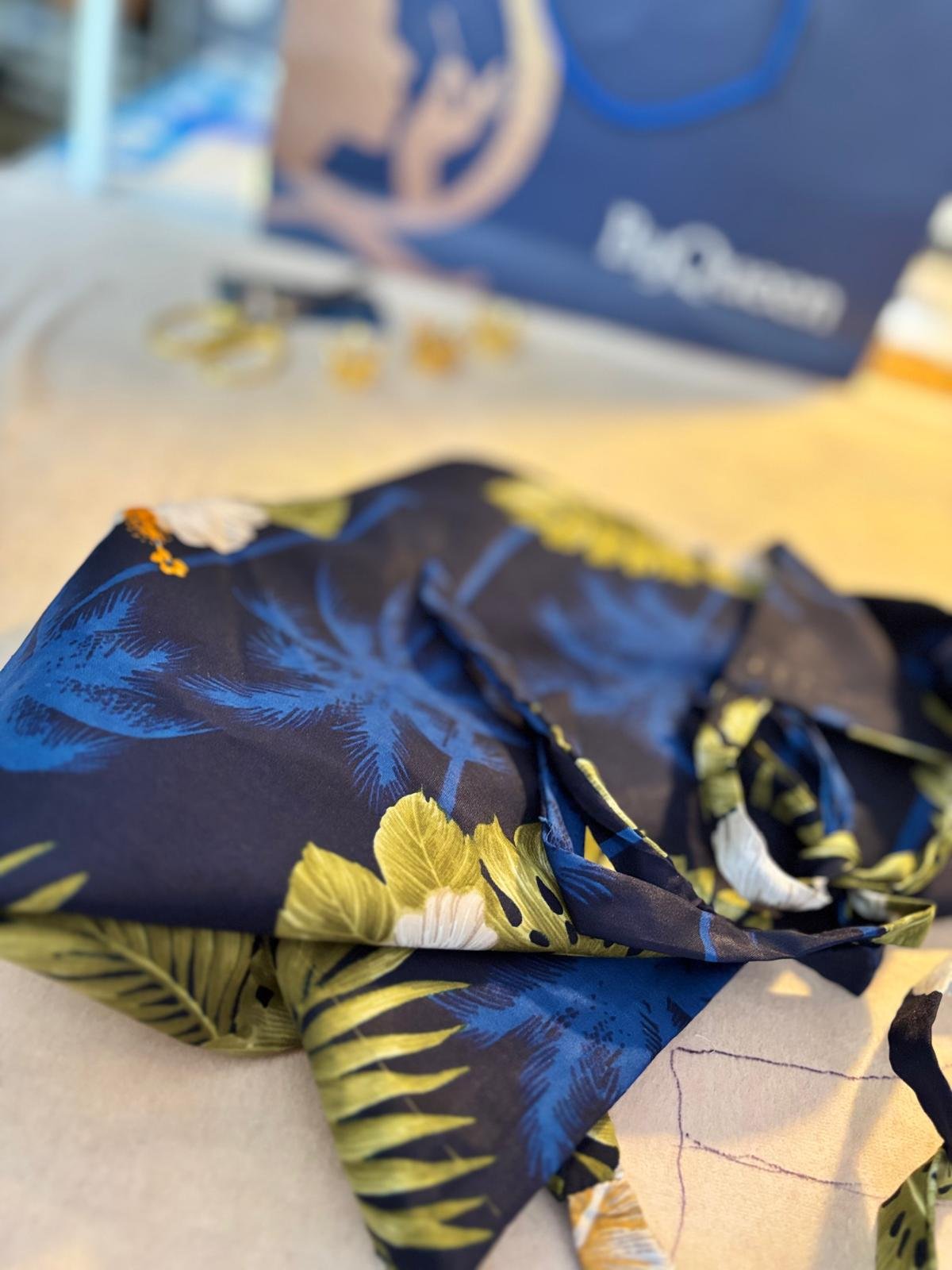 One-piece swimsuit in viscose - Image 5