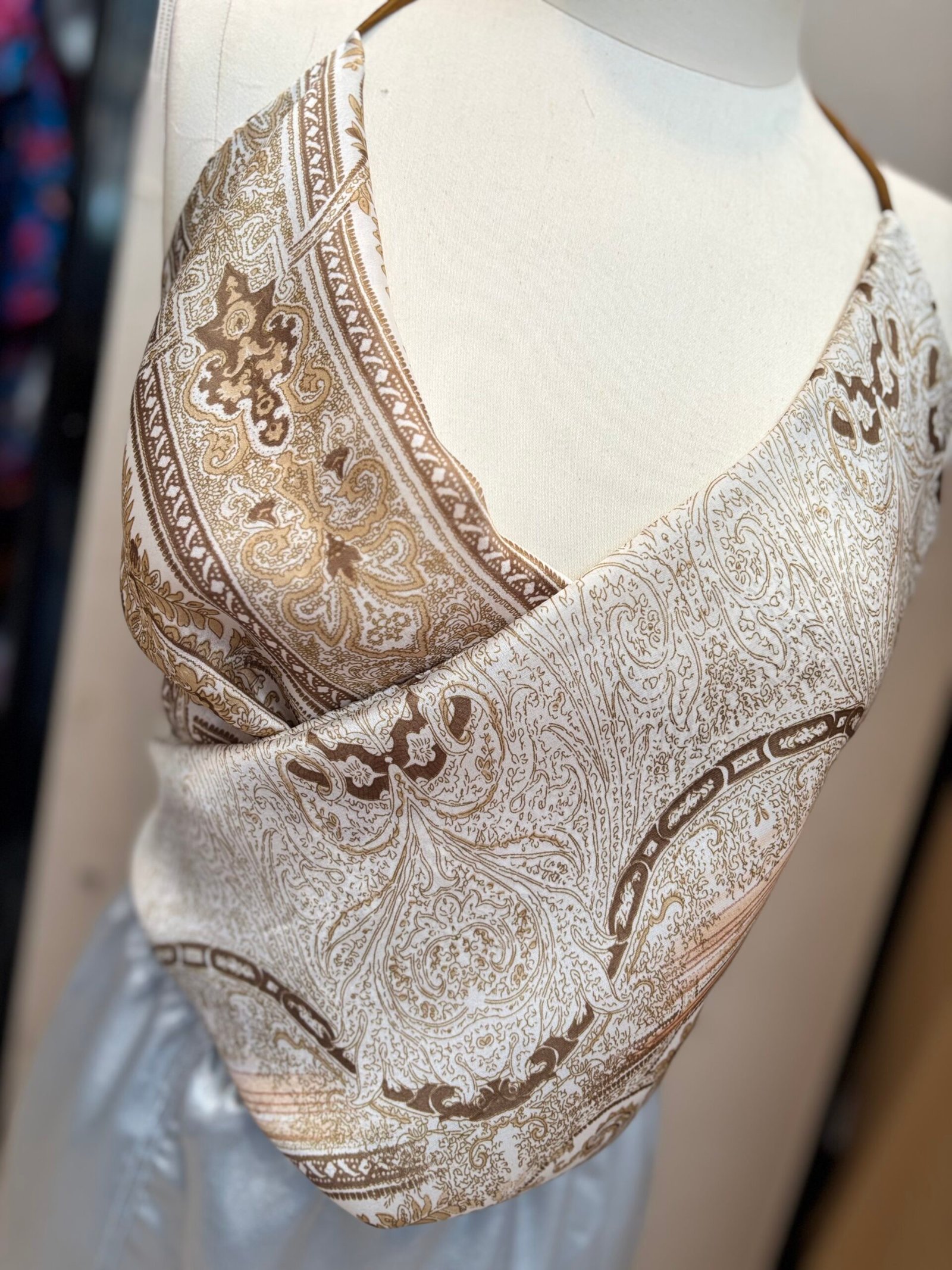 Silk Halter Top - Image 5